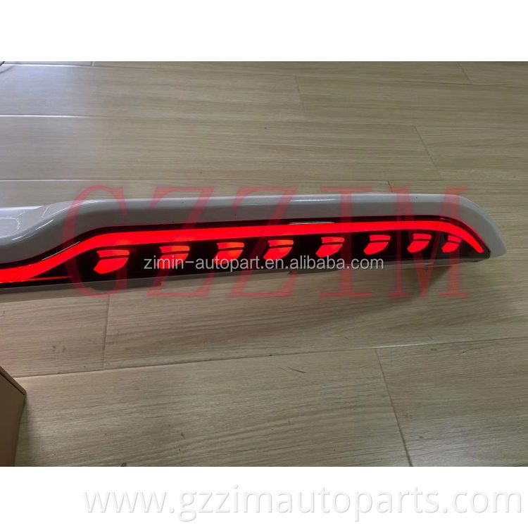 factory sale high quality Spoiler Spoilers Wing With LED brake light For LX570